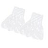 Embroidery Lace Flower Arm Sleeves Comfortable Elastic Armwear Wrist Cuffs Sleeves for Women Casual and Formal Occasion