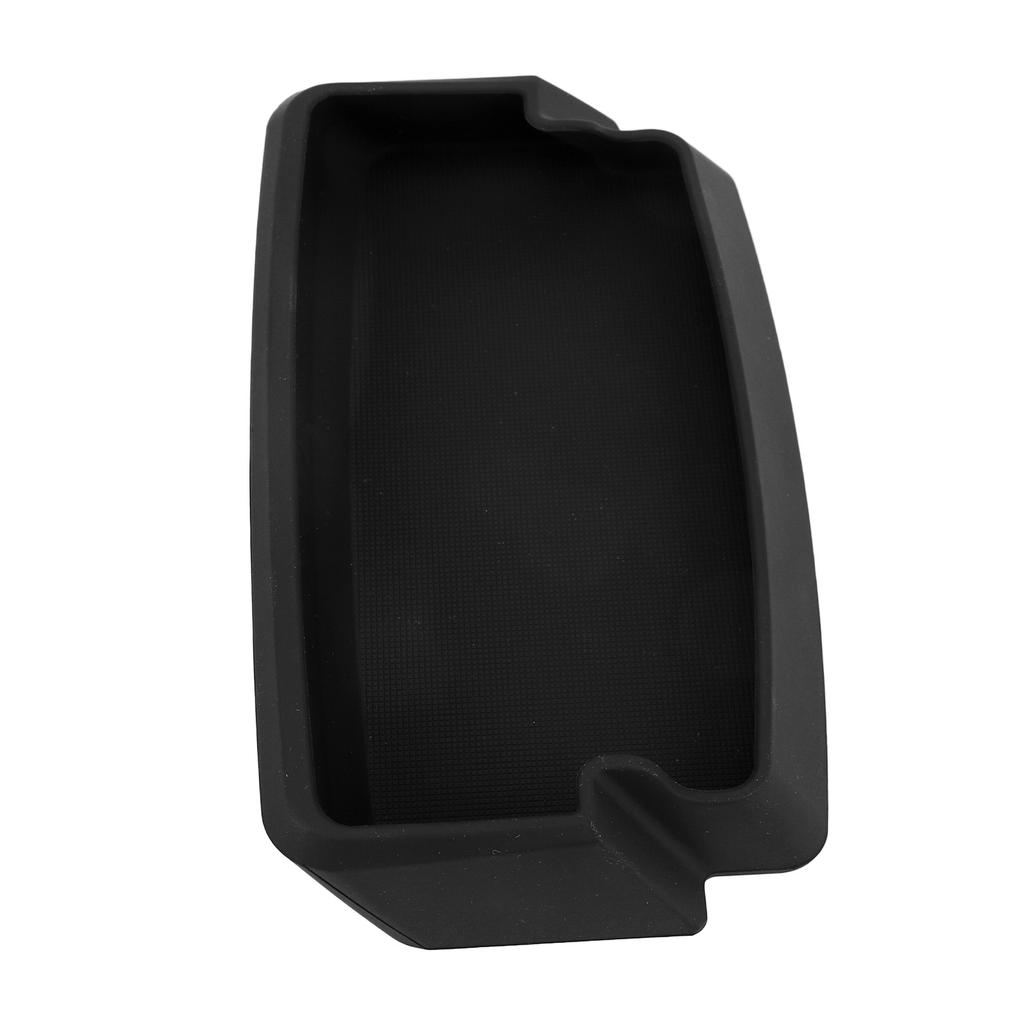 Center Console Organizer Tray Soft Silicone Sunglasses Coin Armrest Storage Box Replacement for Tesla Model 3 Highland