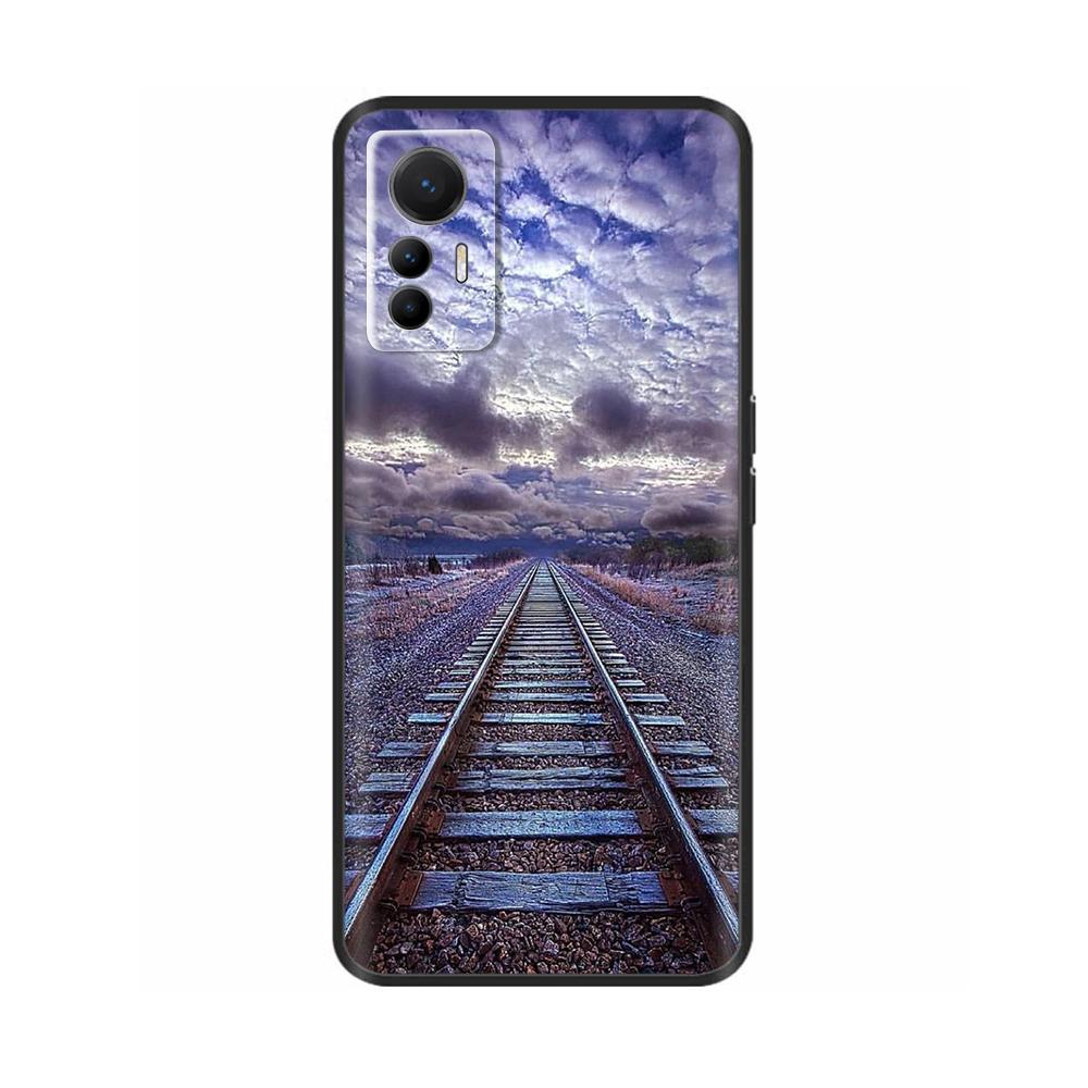 For Xiaomi Redmi Note 12S Case Painted Flower Back Cover Full Protection Soft TPU Case for Redmi Note 12S Phone Cases Note12S