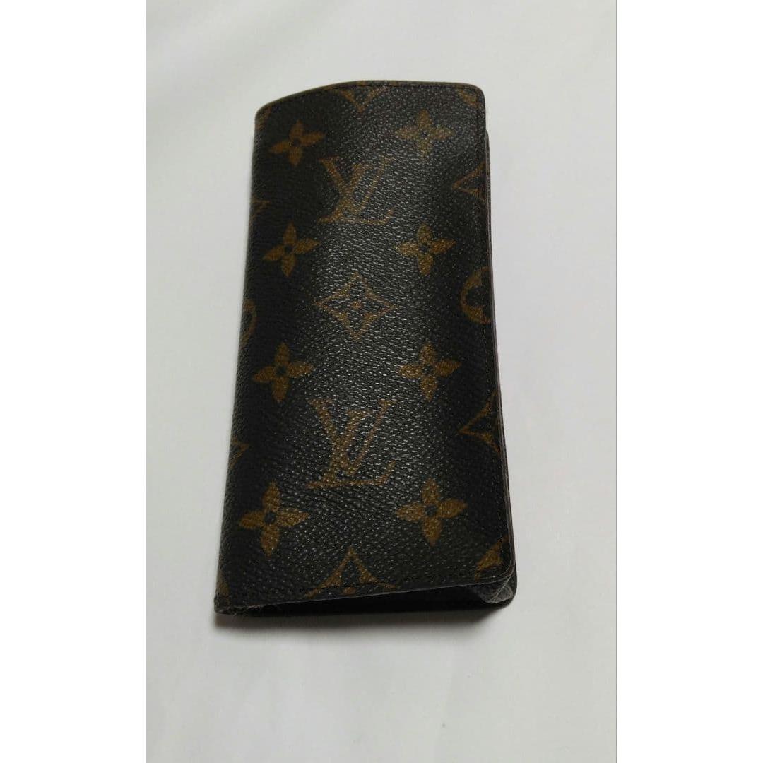 Used Louis Vuitton monogram glasses case