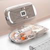 New Transparent Gaming Mouse Bluetooth Wireless Mouse with RGB Light Rechargeable Mouse for PC Gamer Notebook Laptop Accessories