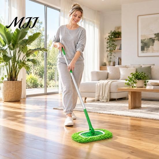 Reusable Floor Mopping Pads Microfiber Chenille Mop Pad, Washable Replacement Cover, Elastic Maintenance Refills Design Pad for Wet And Dry Household