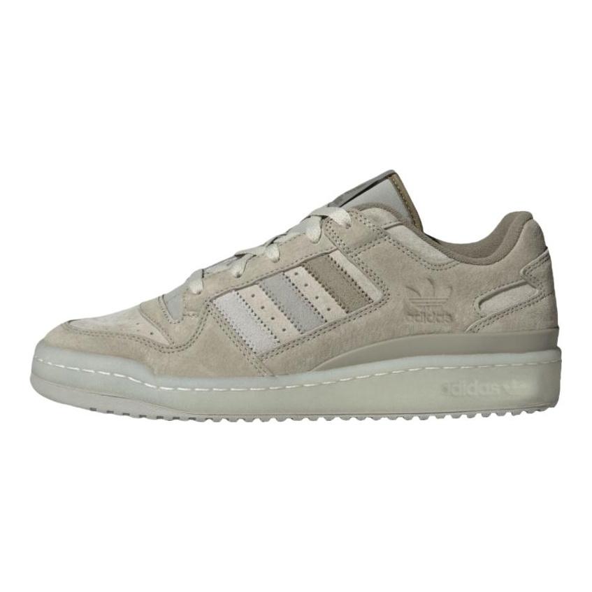 Adidas Originals FORUM Abrasion Resistant Low top Skateboard Shoes Unisex Gray JQ9144