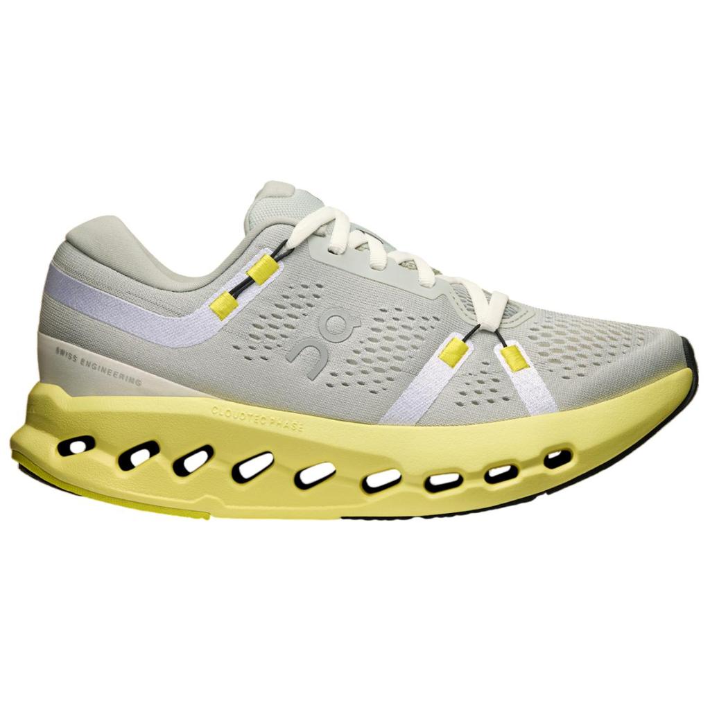 ON  Cloudsurfer 2 Glacier Limelight Women Sneakers Grey 3WF10100171