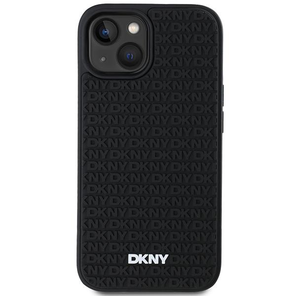 Dkny Dkhcp15M3Drpwk Iphone 15 Plus6.7 Czarny/Black Hardcase 3D Rubber Repeat Pattern