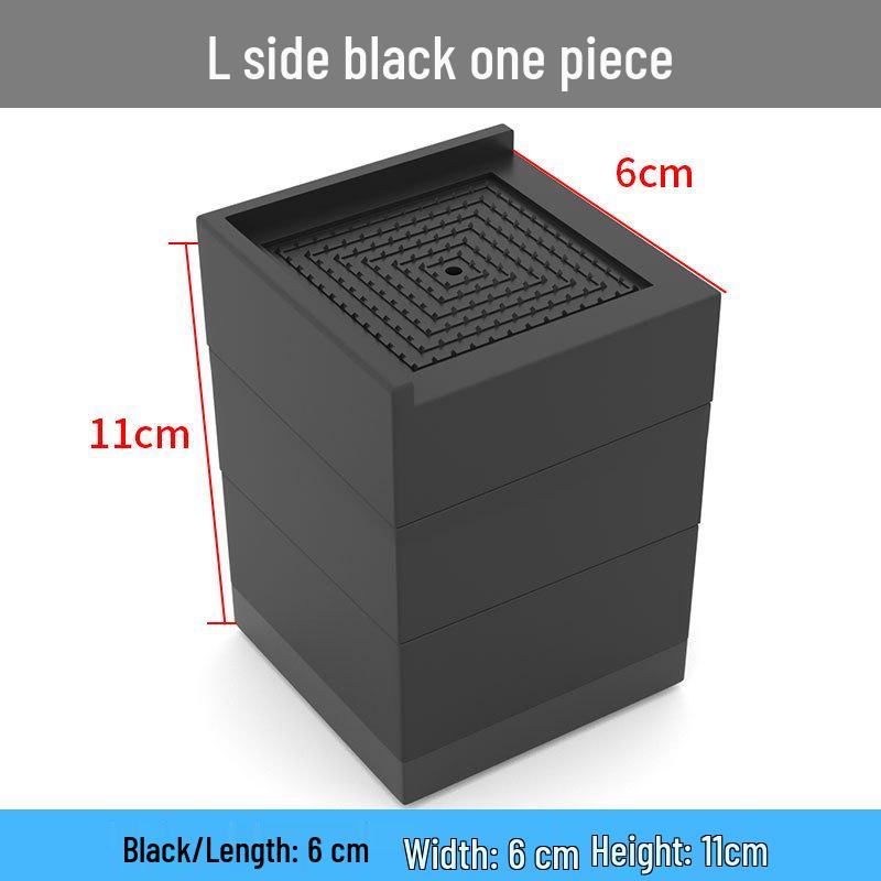Adjustable Non-Slip Furniture Leg Pads for Moisture-Proof Heightening of Tables and Cabinets.