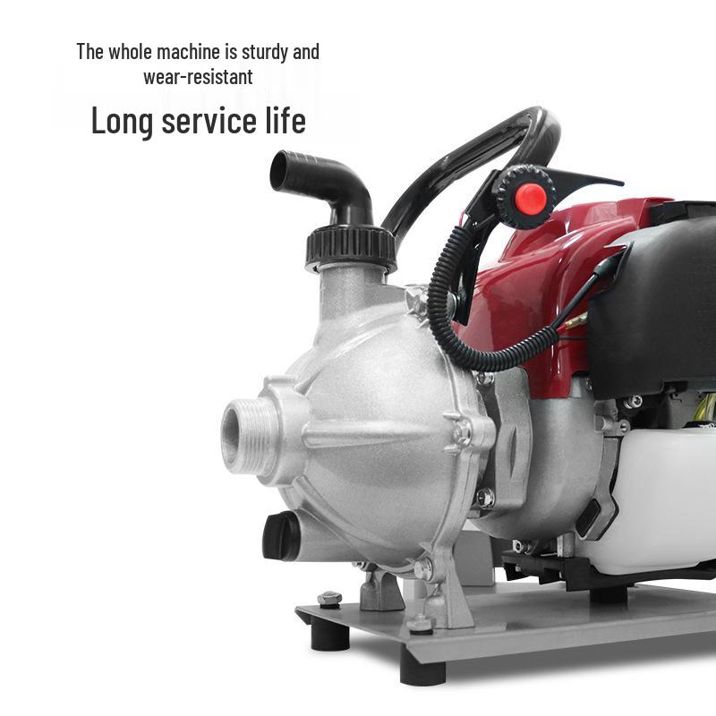 139 Pompa dell'acqua a benzina auto-assorbente ad alta prevalenza a quattro tempi per uso domestico e irrigazione del giardino
