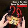 3.5Mm Wired Headphones Earhook Stereo Hanging Ear Type Earphones Sports Running Earphones Ear Hook Headset Earphones