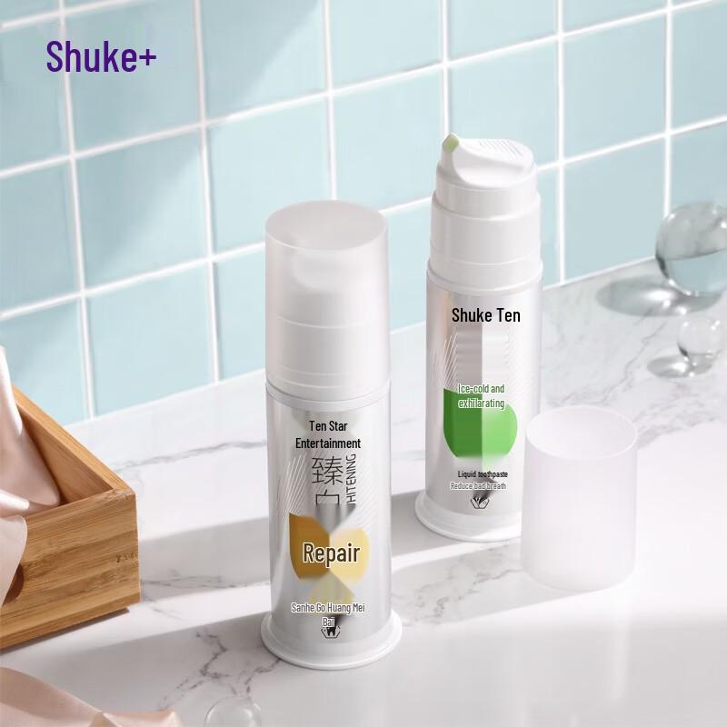 Shuke Advanced Whitening Repair Pump Toothpaste