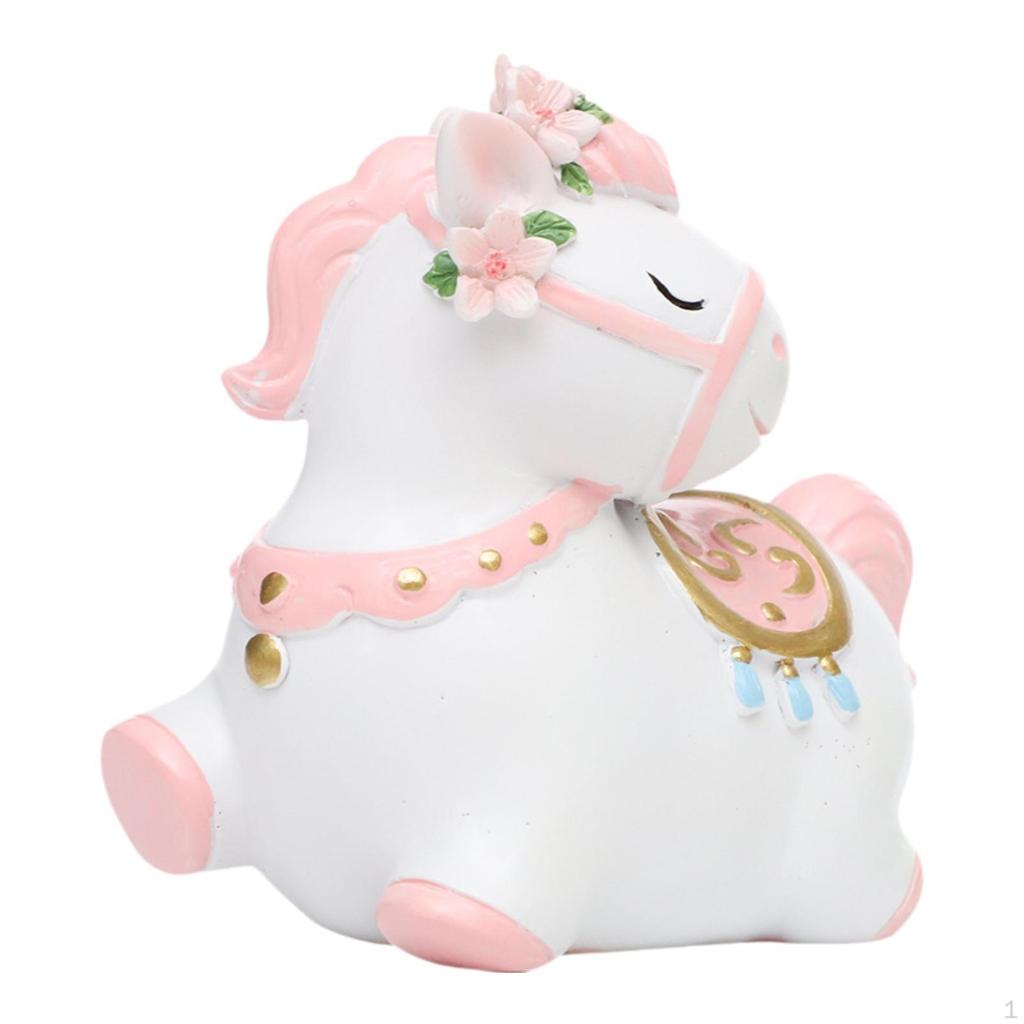 Collection of Horse Figures for Decoration, Crafts, Modern Sculptures, Resin for,