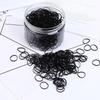 Disposable Rubber Hair Bands for Girls and Babies, Strong Grip, Gentle On Hair, Colorful Hair Accessories.