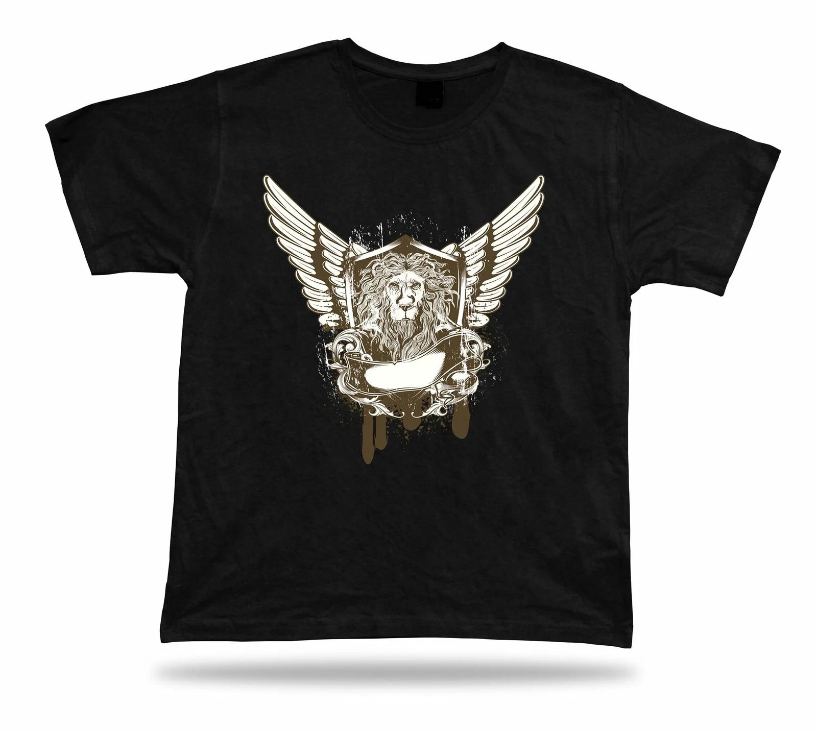 Lion funny stylish modern design awesome Tshirt birhday idea apparel gift tee S