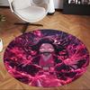 Nezuko (1) Round Office Rug Decorative Floor Rug for Office Bedroom Living Room and Home Space
