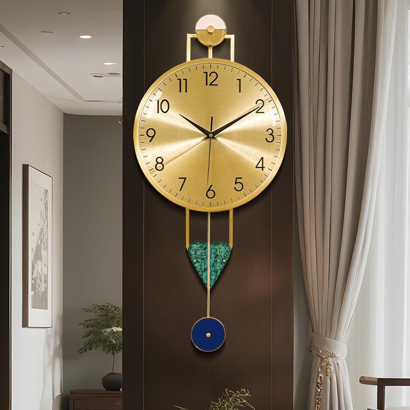 Modern Wall Clock Decorative Wall Watch Elegant Luxury Large Living Room Clocks Minimalist Silent Aesthetic Pendulum Watches