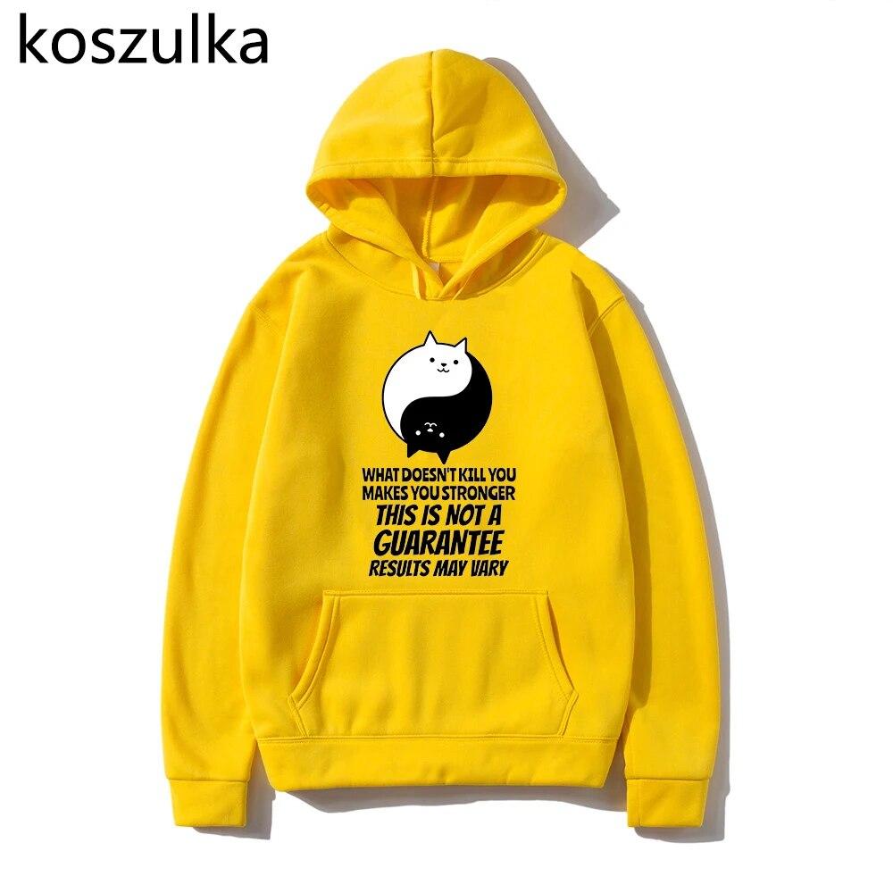 

Популярные толстовки с изображением кота Инь Ян, модная толстовка унисекс, винтажная одежда в стиле Харадзюку, толстовка с капюшоном в стиле манга, унисекс, кавайная одежда, Sudaderas, мужская 3XL