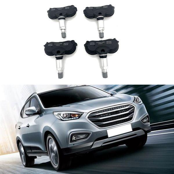 4 Pcs 52933-2S410 Tire Pressure Sensors for Hyundai IX35, Elantra, Equus, I40