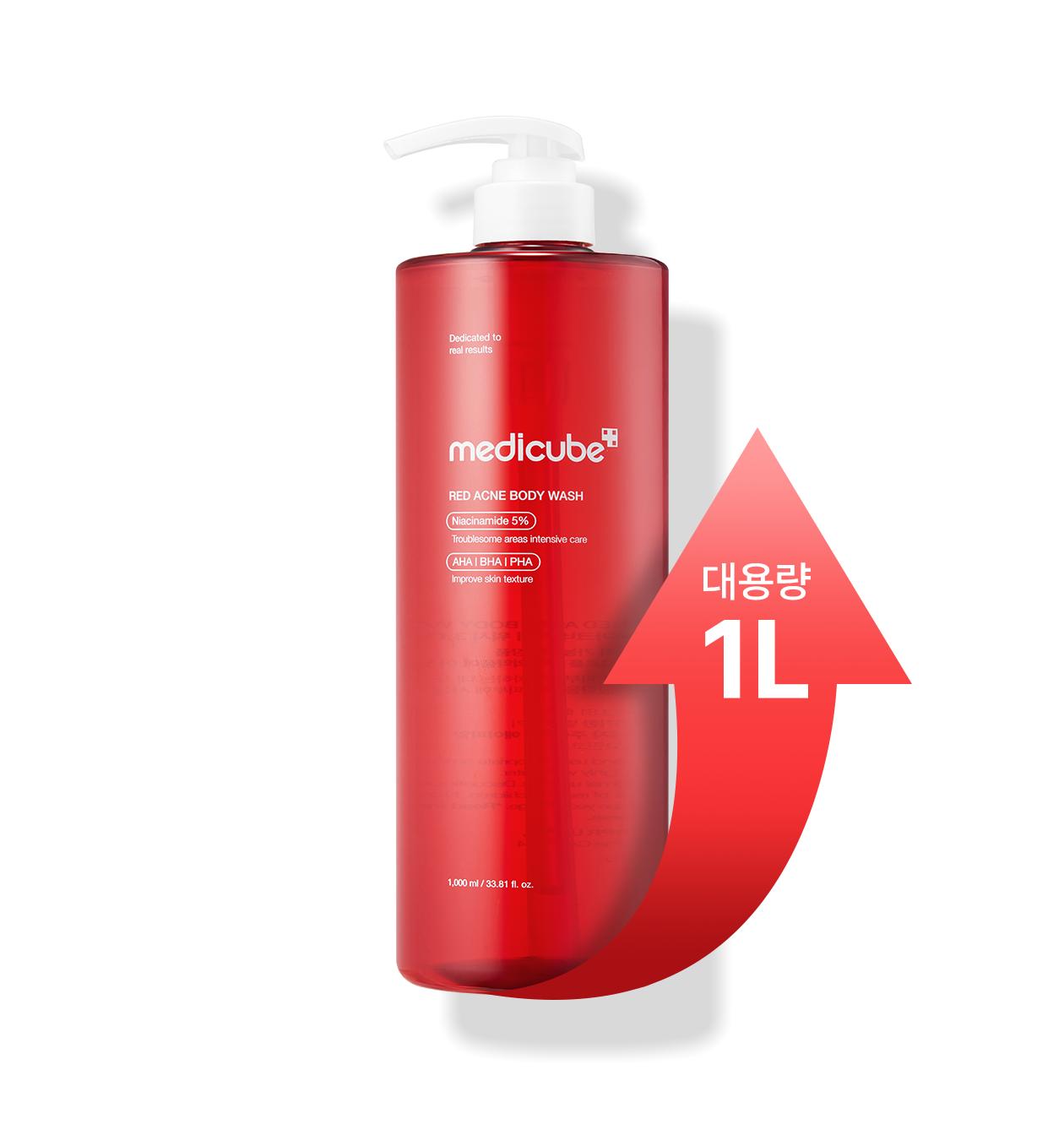 MEDICUBE Red Acne Body Wash 3.0 1L