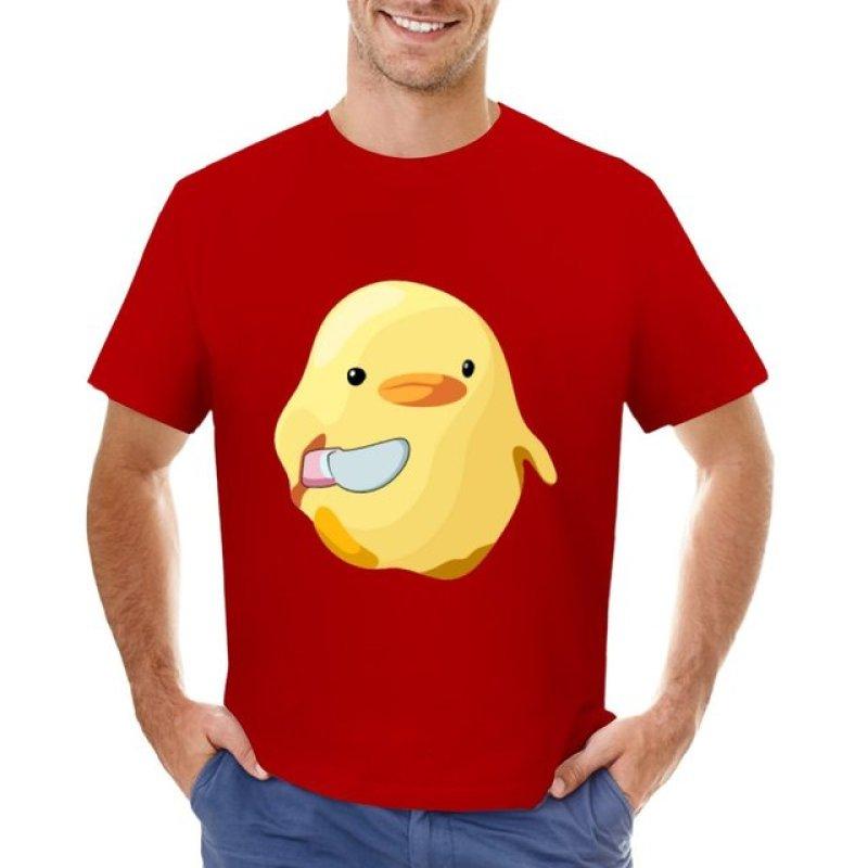 Chef Duck T-Shirt Cute Clothes Sweat Shirt Black T Shirt Clothes for Men