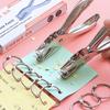 Small Paper Card Hole Punch Pliers for Loose-Leaf Binding