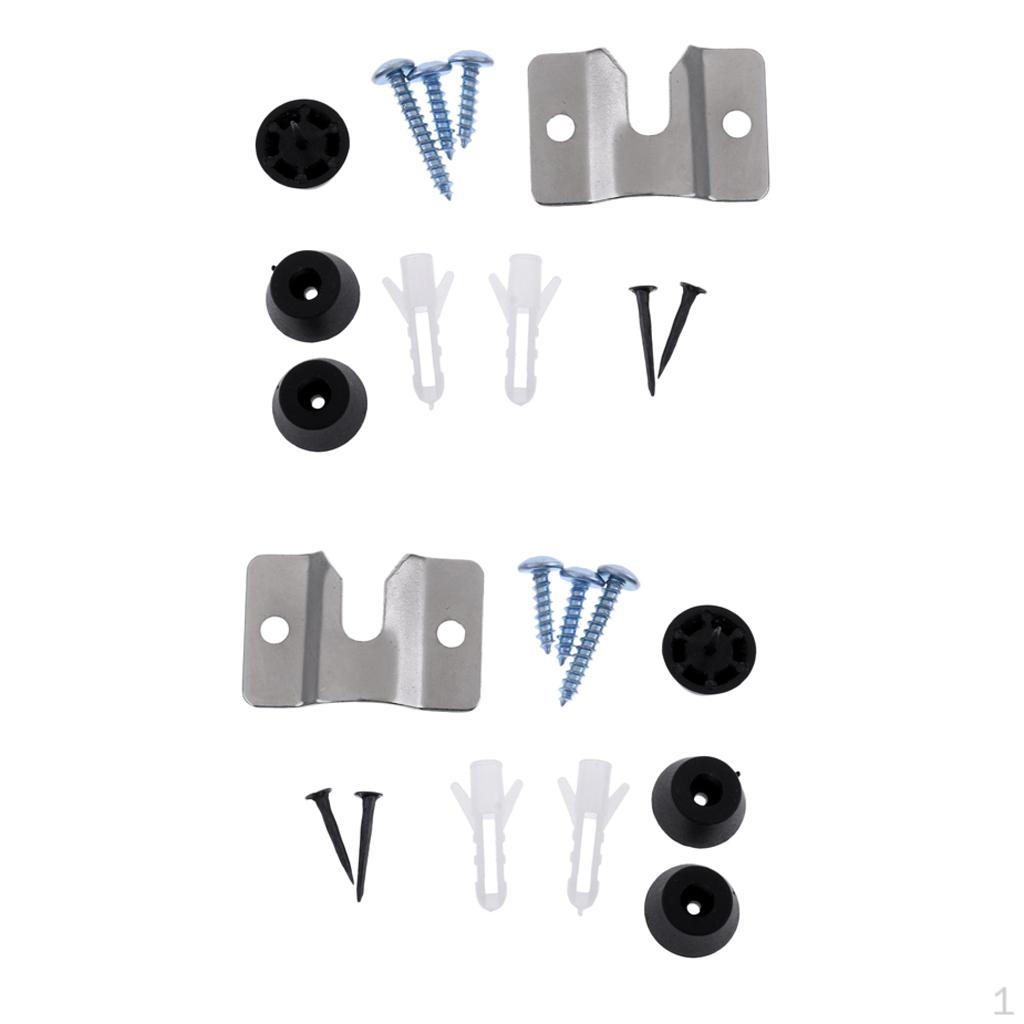 

Bulk 2 Mount Hardware Kit Bracket and Screws for Wall / Professional & Heavy Duty