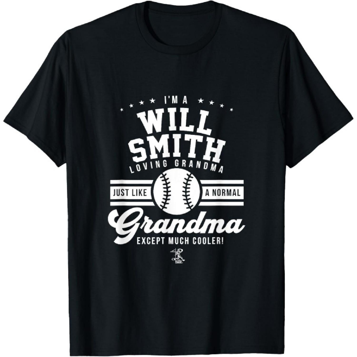 Will Smith Im a Loving Grandma Gameday T-Shirt S