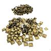100 Square Studs Pyramids For Clothes, Bags, Jeans, Shoes, Hats Decoration