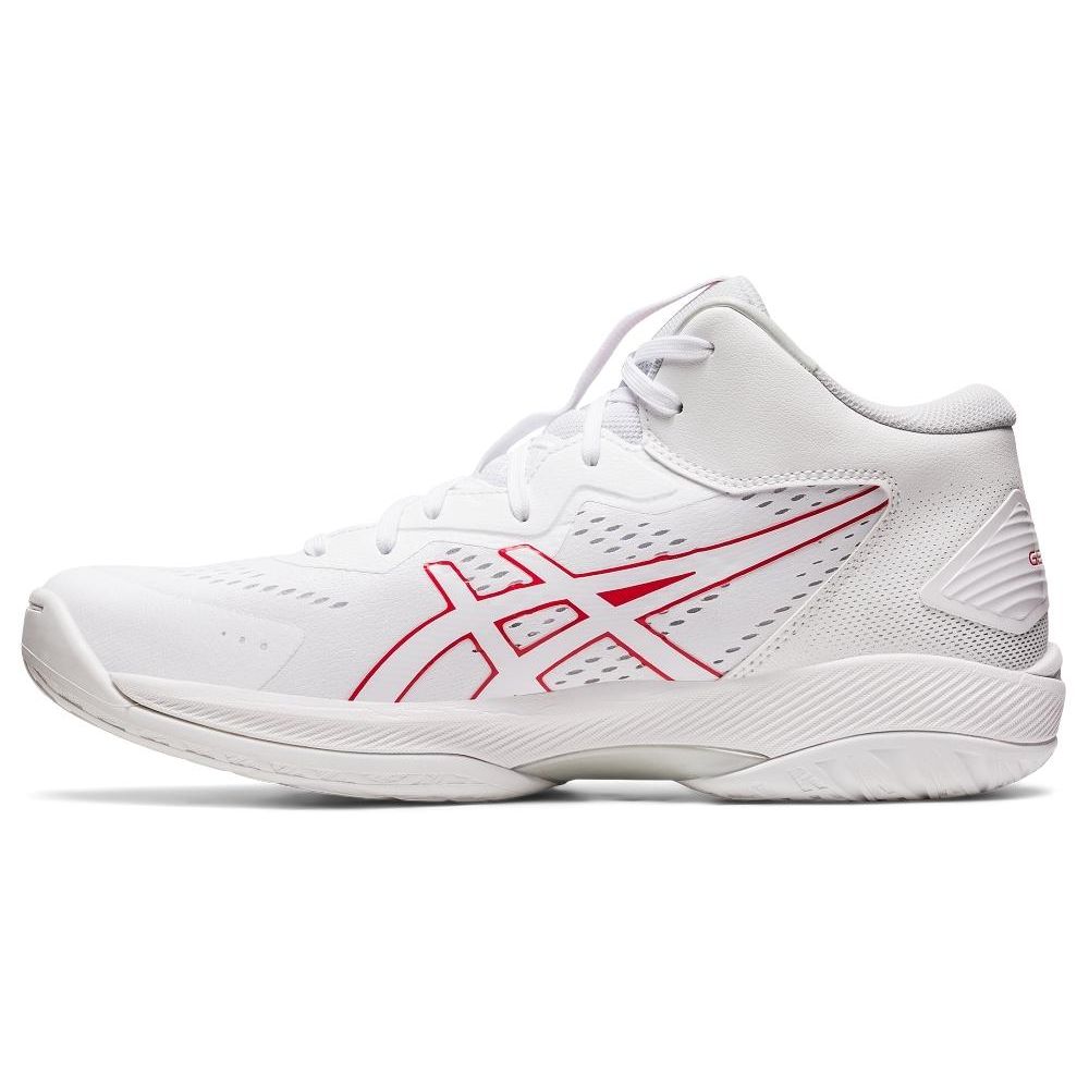 Asics Gelhoop V15 White Classic Red Men Sneakers 1063A063-101