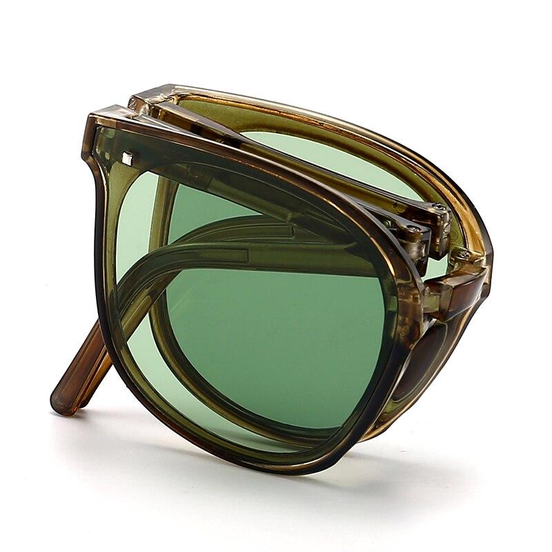 Foldable Sunglasses Women UV 400 Cycling Motor Glasses Eyelasses Men Outdoor Sunglass Eyewear Portable Glasses Case