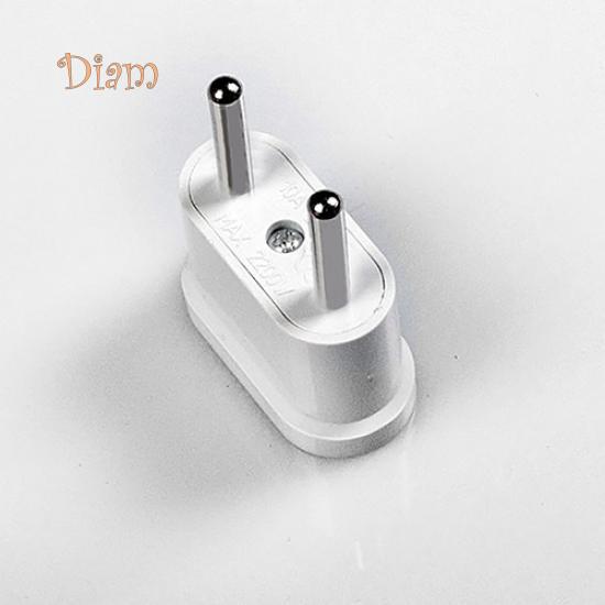 ANBS US USA to EU Euro Europe AC Power Plug Travel Adapter Charger Socket Converter