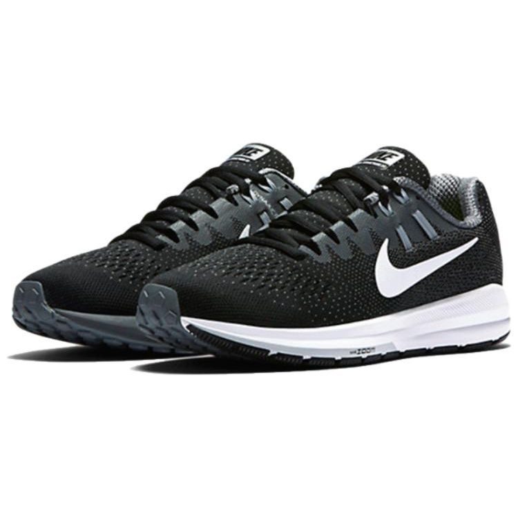 Nike Wmns Air Zoom Structure 20 Black Cool Grey Wolf Grey White 849577-003