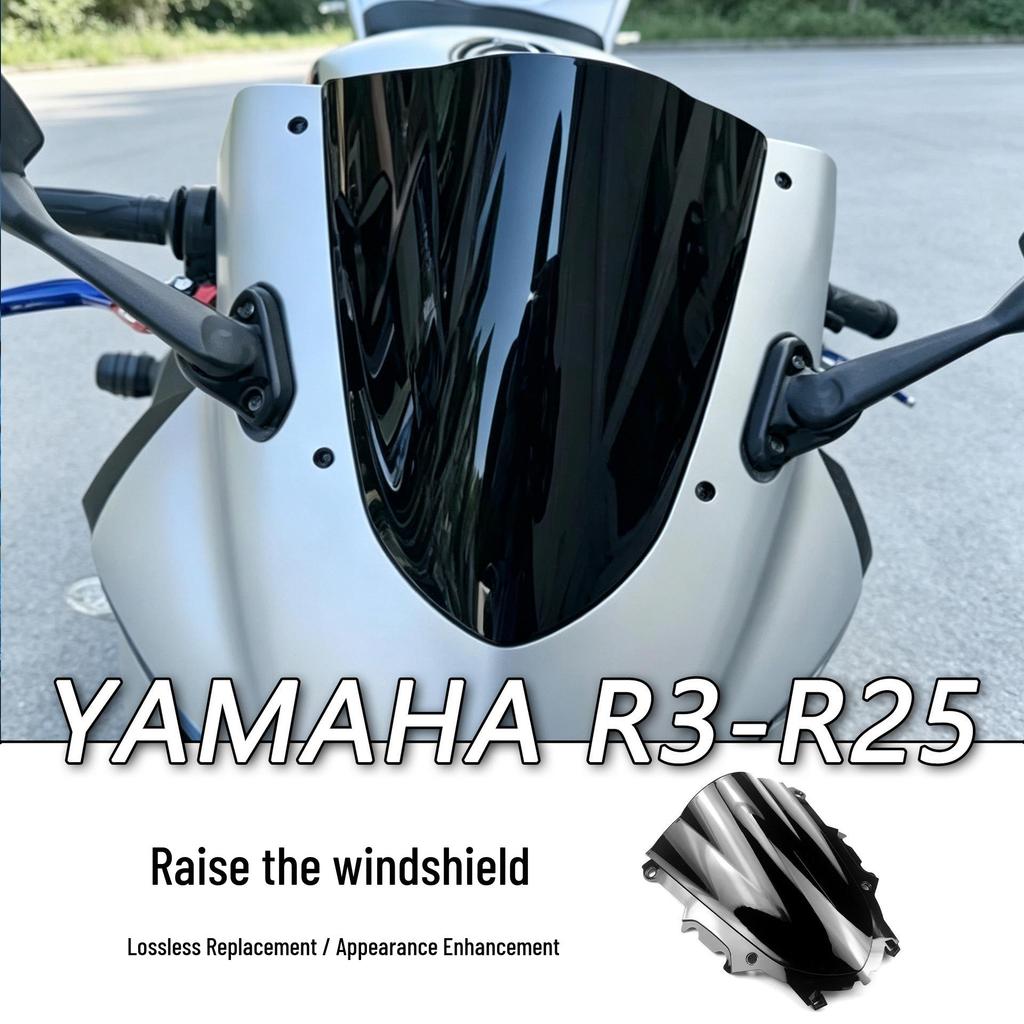 Compatible Windshield for Yamaha YZF R3 V3/R25 (2019-2023)