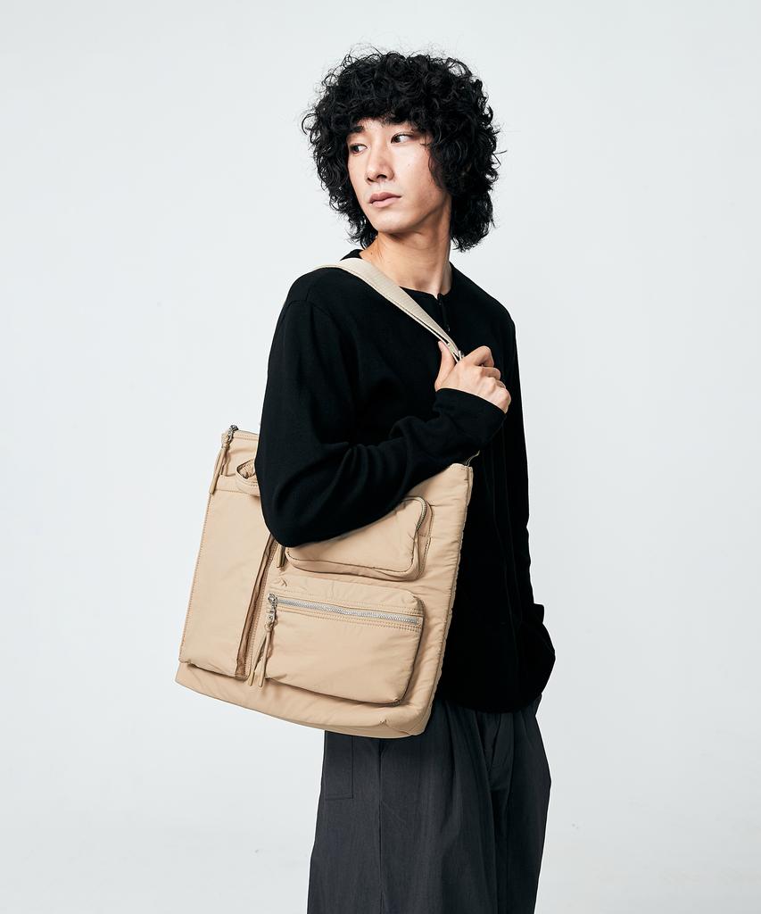 Vlot Smart Split Helmet Bag [Beige]