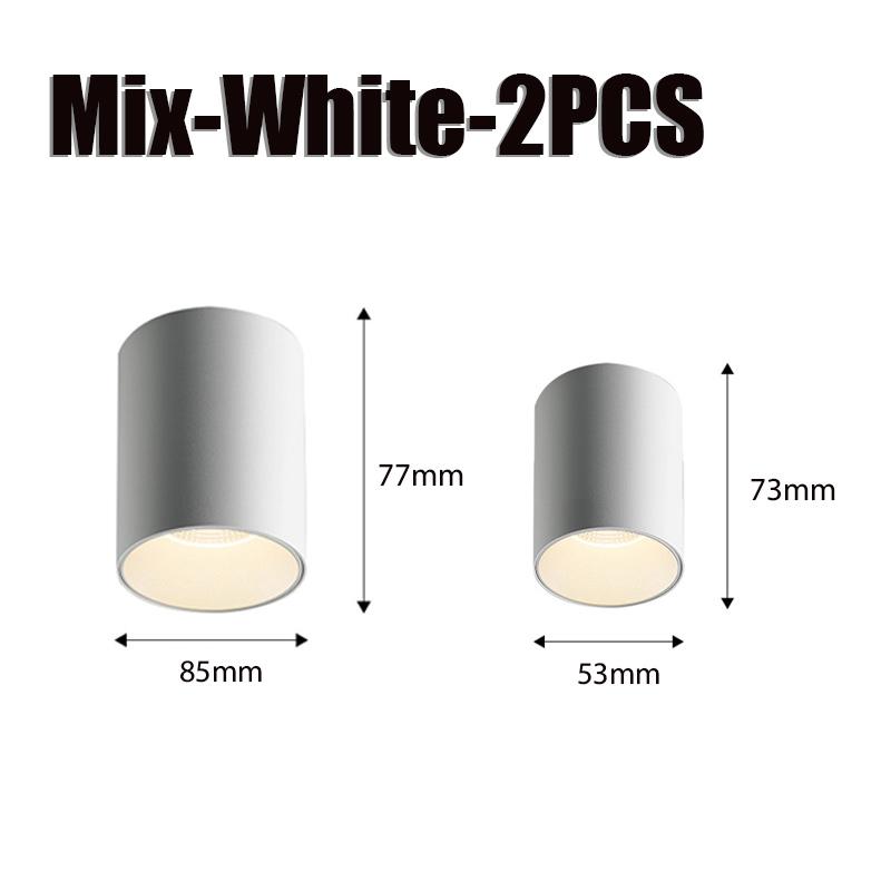 Downlight LED COB Rotund de Înaltă Calitate Montat la Suprafață 5W 10W Lămpi LED de Plafon Spot Lumină AC110/220V fără driver Lumină Descendentă