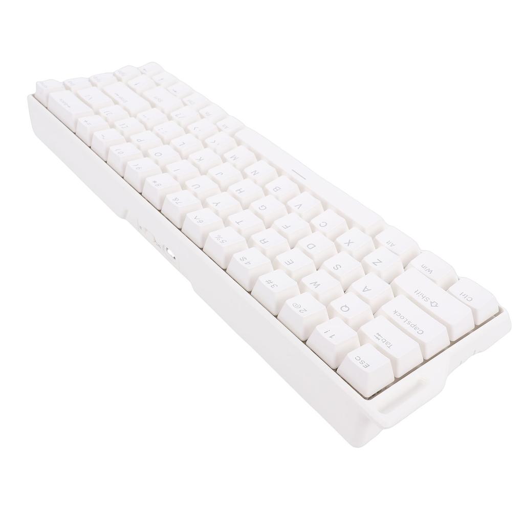 Mechanical Gaming Keyboard Wired Wireless 60percent Rapid Trigger Gaming Keyboard with RGB Backlit 3 Mode Hall Effect