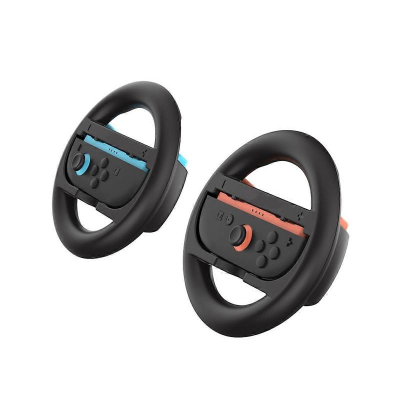 2PCS Steering Wheel Switch 2 Controller Enhanced Racing Wheel Hand Grip for 
