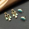 Water Drop Statement Earrings for Women Girls Christmas Jewelry Gift Decoration