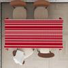 Christmas Pattern Table Stain Resistant Decorative Washable Polyester Tablecloths For Dining Table Parties And Wedding