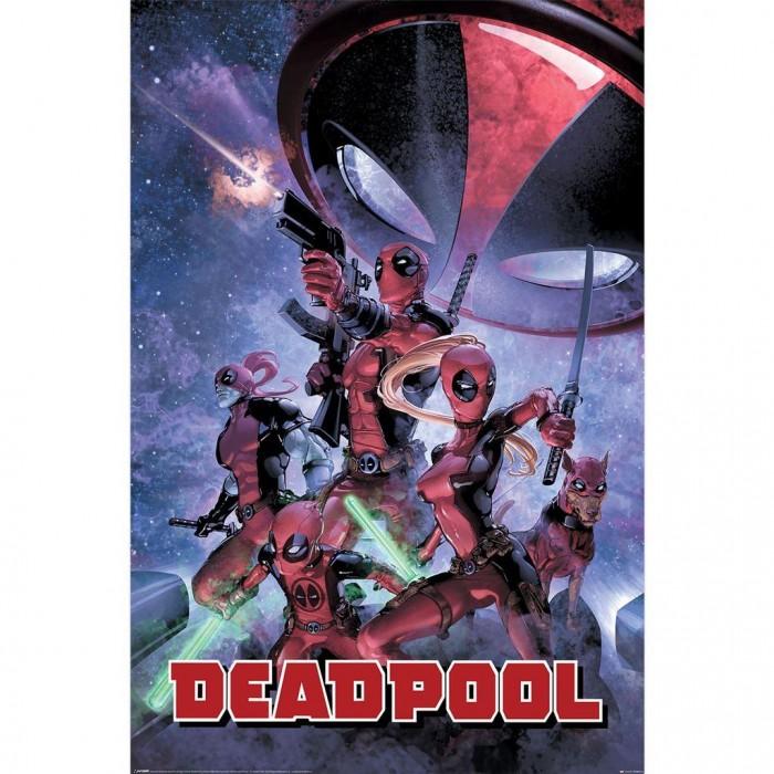 Deadpool Family Maxi Poster