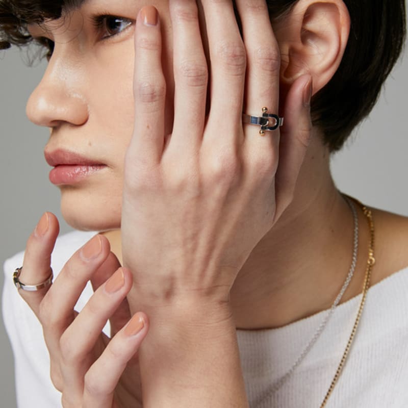 reve [Silver 925] a horses hoof ring