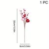 2pcs/set Red Pink Foam Love Heart Branch Glitter Foam Love Pick Stick Valentine's Day Flower Bouquet Home Vase Picks Wedding Decor