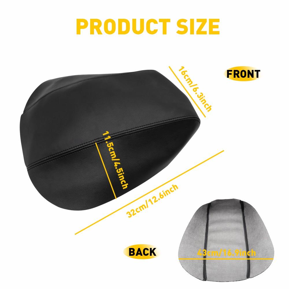 1Pcs Car Armrest Box Center Console Lid Armrest Cover Car Interior Accessories for Ford Explorer 2011-2018 Microfiber Leather