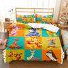Animation Bear Duvet Cover Set 2/3Pcs,Cartoon Winnie Pooh Bedding Set Comforter Bed Youth Home Decor Kids Boys Gifts Bedding Set