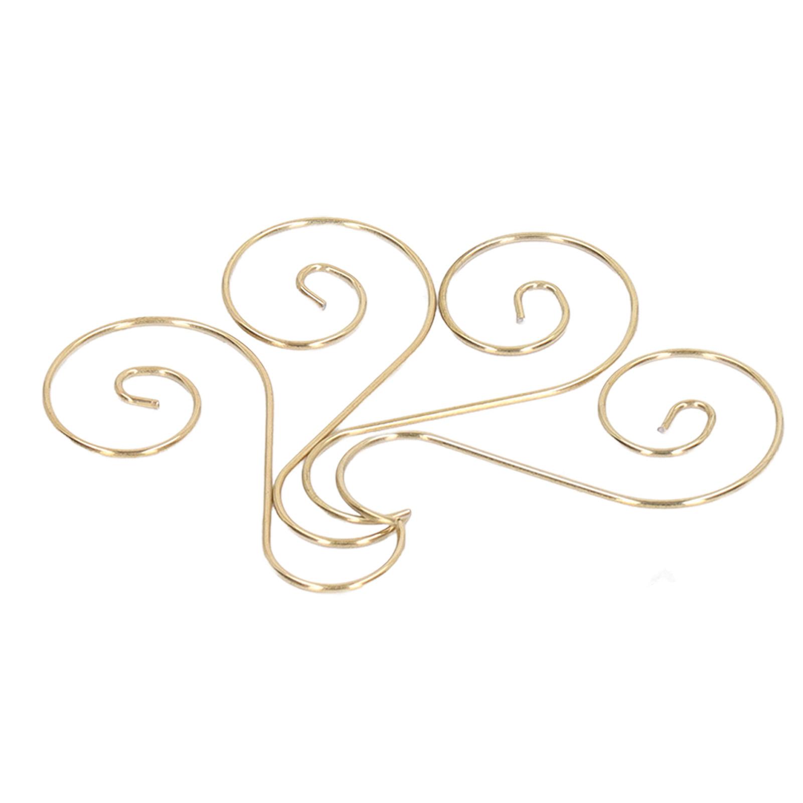 

600Pcs Ornament S Hooks Set Stainless Steel No Rusting Decorative S Shaped Hooks for Christmas