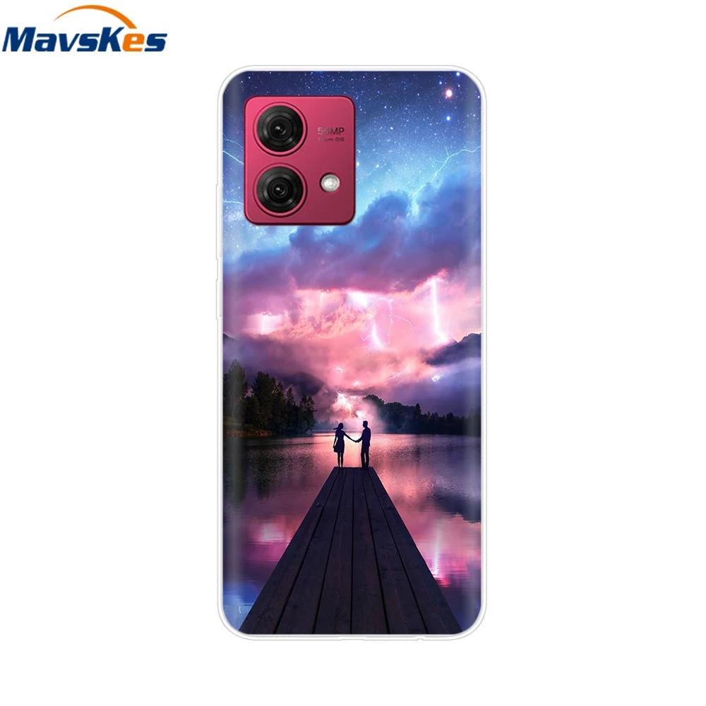 Soft Case For Motorola Moto G84 Shockproof Silicone Back Cover for Moto G84 G54 5G Cover Capa Protect Mobile Phone Cases Etui