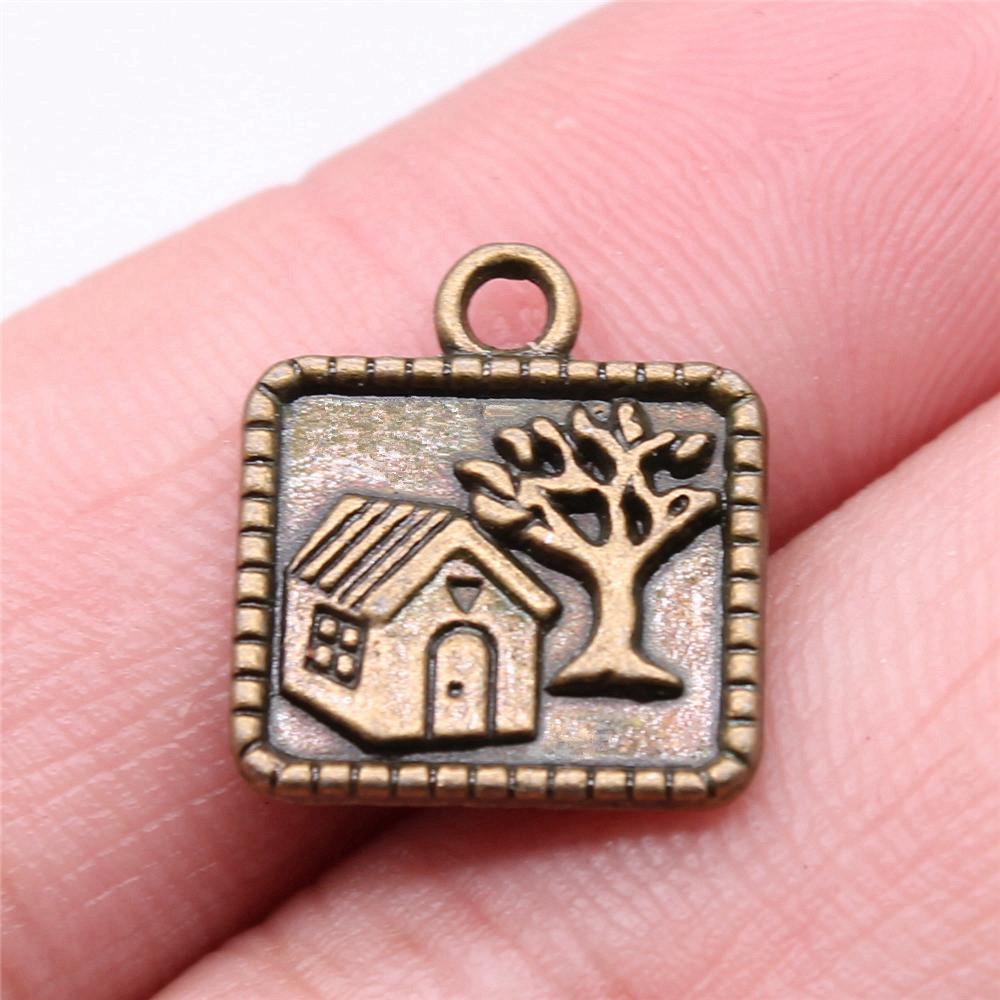 Travel Map Charms Pendant Women Jewelry Massive Bohemian Art Supplies