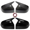 For Tesla Model Y Juniper 2025 ABS Rear View Door Wing Side Mirror Cover Caps Shell Case Bull Horn Rearview Mirror Cover Exteri