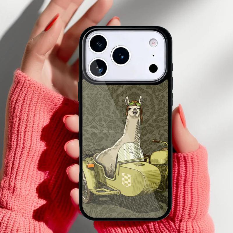 Lama Llama Alpaca Phone Case for iPhone 17 16 15 14 13 Pro Max Back Cover for 12 11 Pro Coque