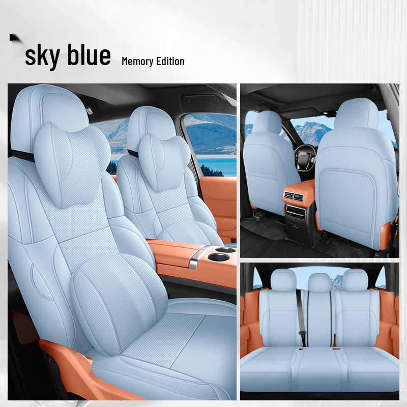 Ideal L7 Perforated Leather-Style Car Seat Cover, Breathable & All-Season, Full Coverage Cushion