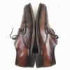 70s-80s Vintage Made In USA J.C. Penney U-Tip Goodyear Welted Business Shoes Brown Size 8.5D 26.0-26.5 Men's(USED)
