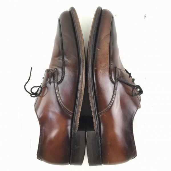 70s-80s Vintage Made In USA J.C. Penney U-Tip Goodyear Welted Business Shoes Brown Size 8.5D 26.0-26.5 Men's(USED)